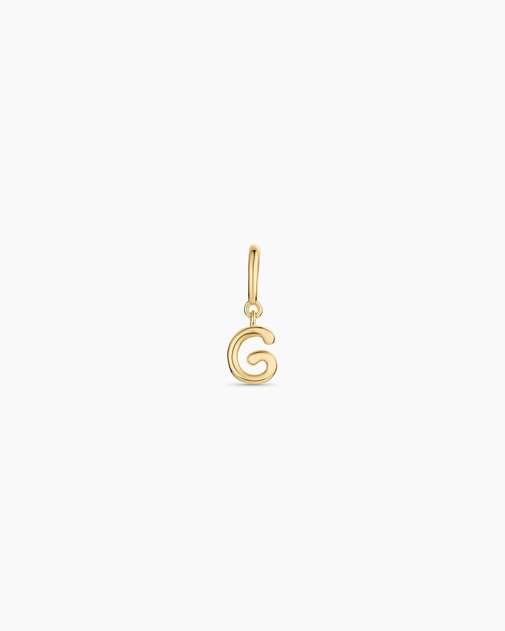 Ryder Alphabet Charm || option::18K Gold Plated, G