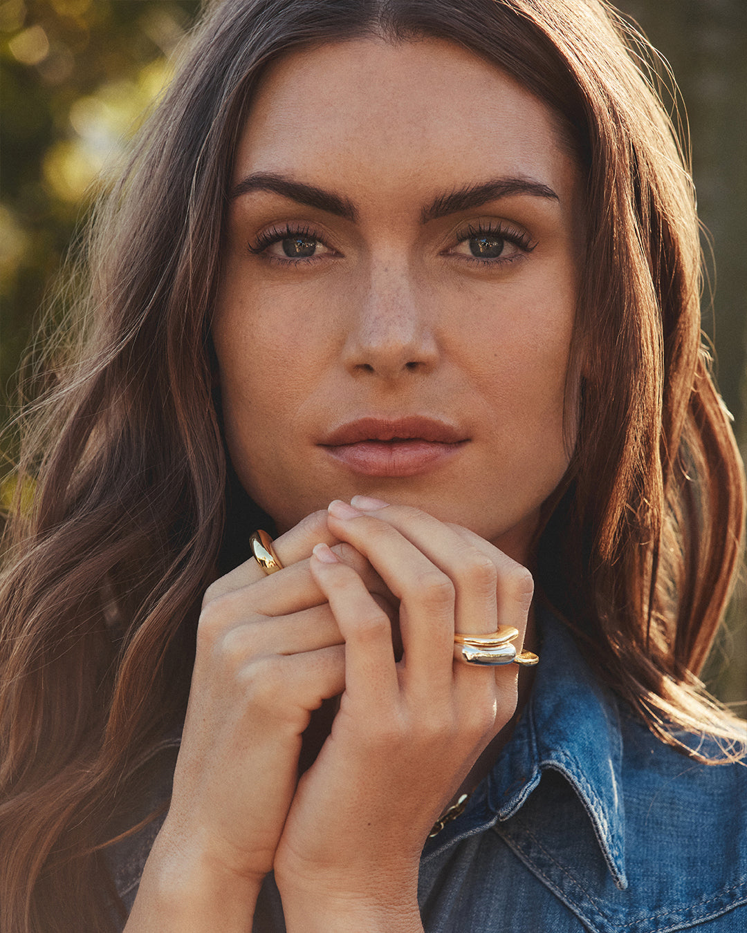 Charlie Ring Set || option::18K Gold & Silver Plated