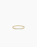 Diamond Bar Ring || option::14K Solid Gold