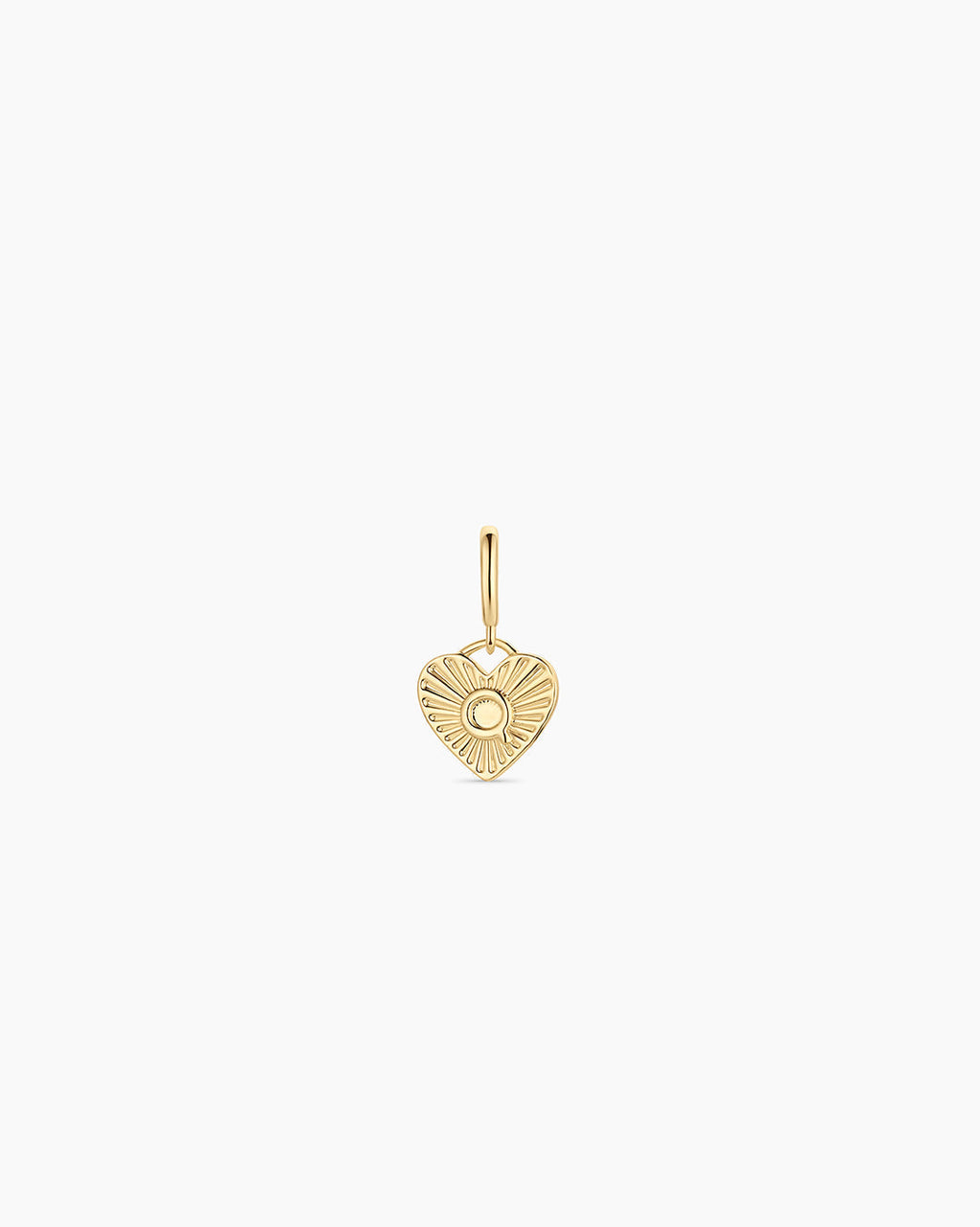 Vintage Heart Alphabet Parker Charm - Q || option::18K Gold Plated, Q