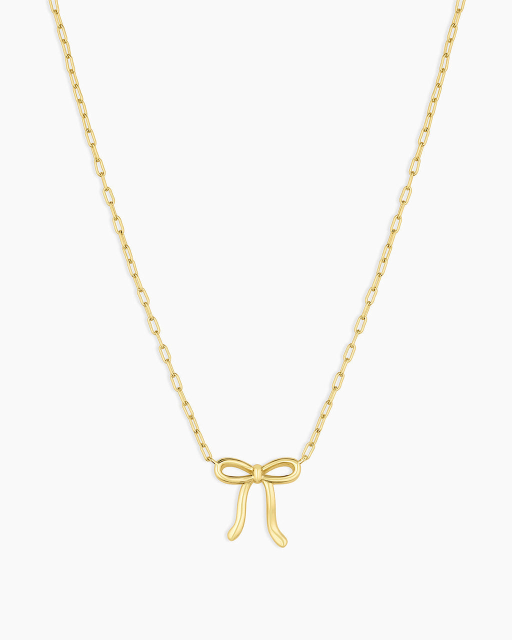 Put a Bow on it Necklace || option::18K Gold Plated