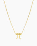 Put a Bow on it Necklace || option::18K Gold Plated