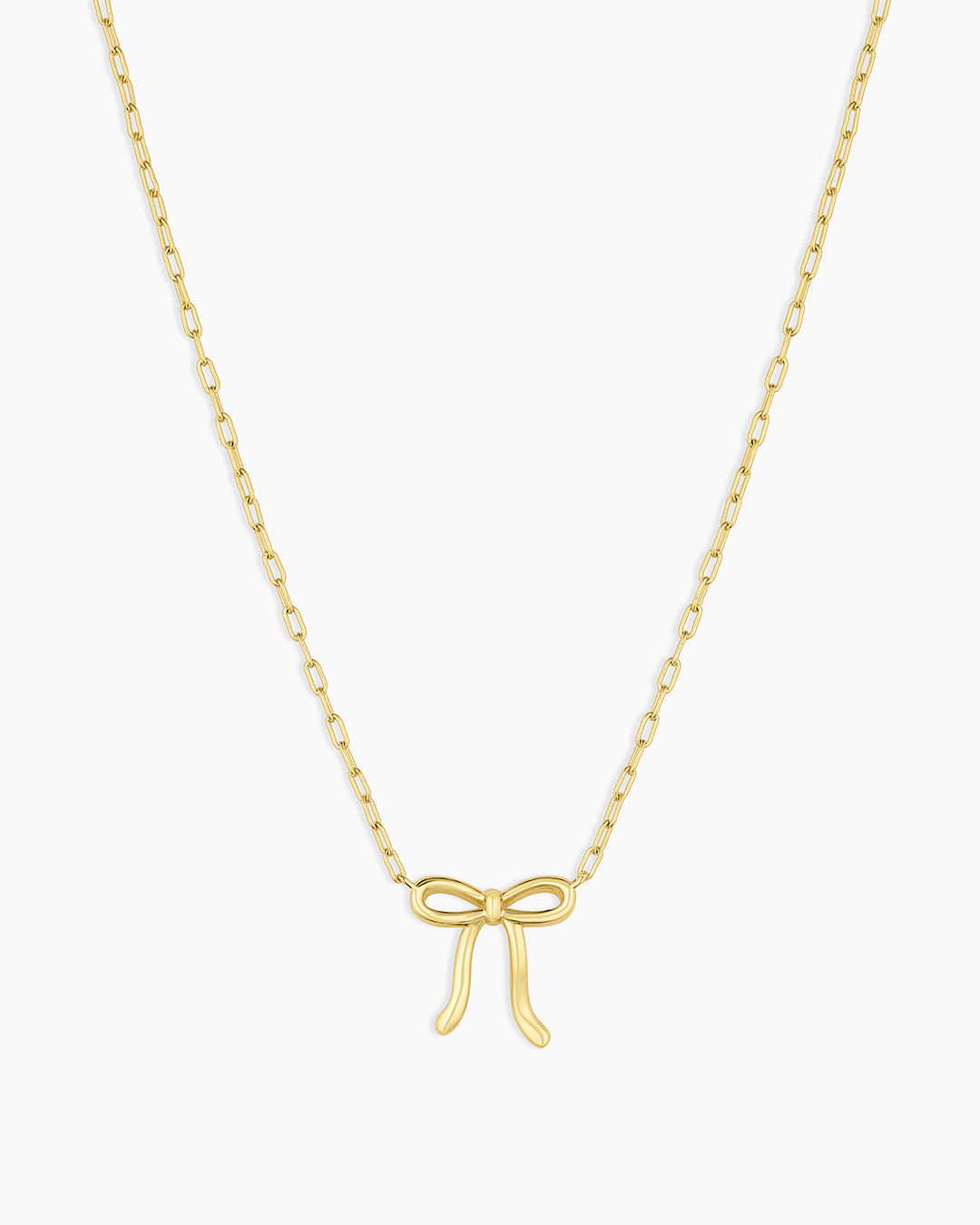 Put a Bow on it Necklace || option::18K Gold Plated