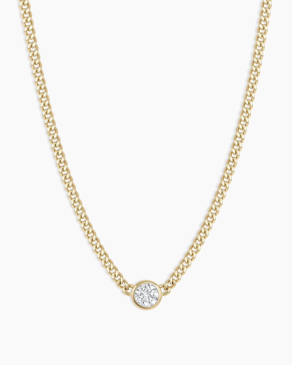Diamond Wilder Necklace || option::14K Solid Gold