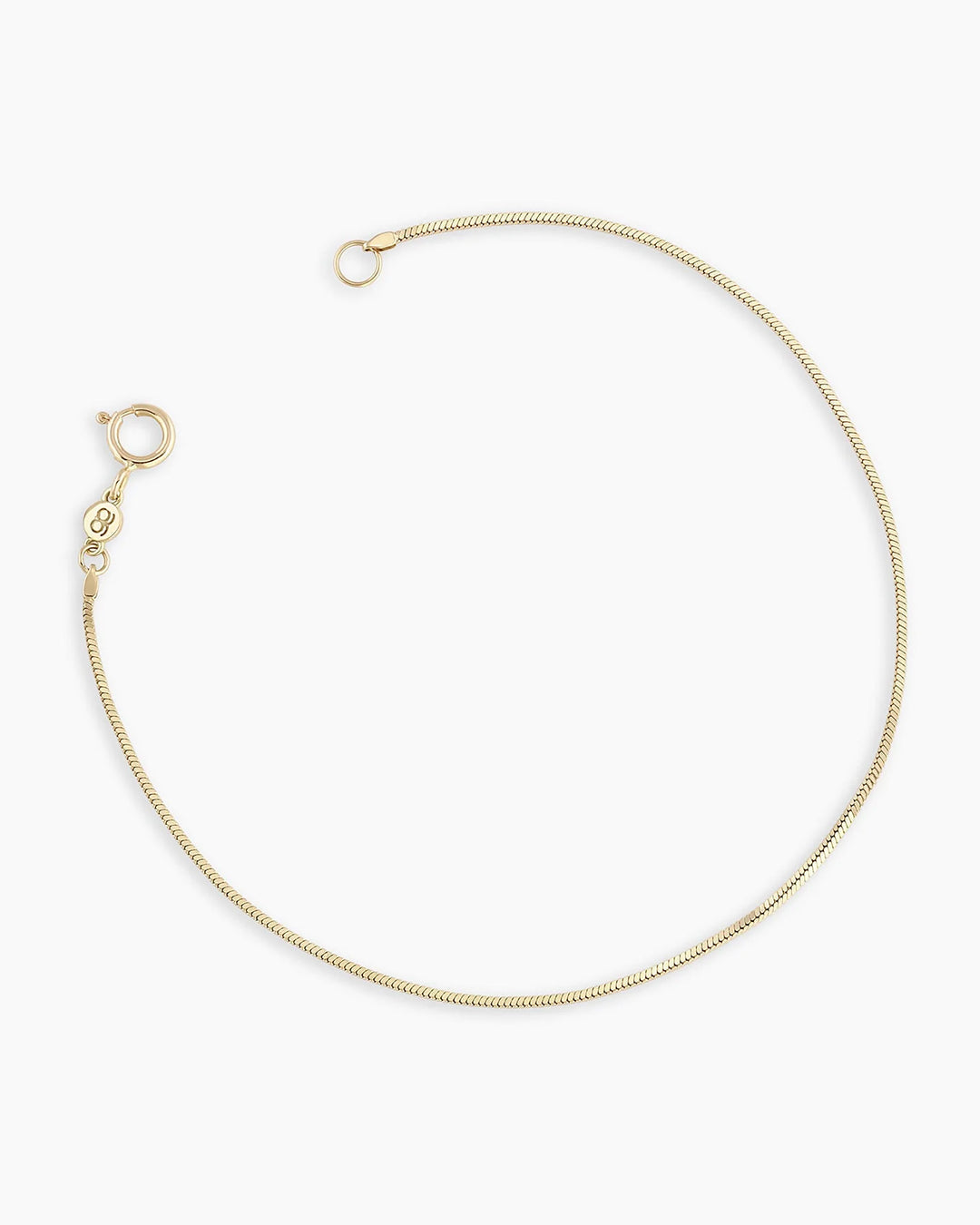 Micro Mini Venice Bracelet || option::14K Solid Gold, 6.5 in.