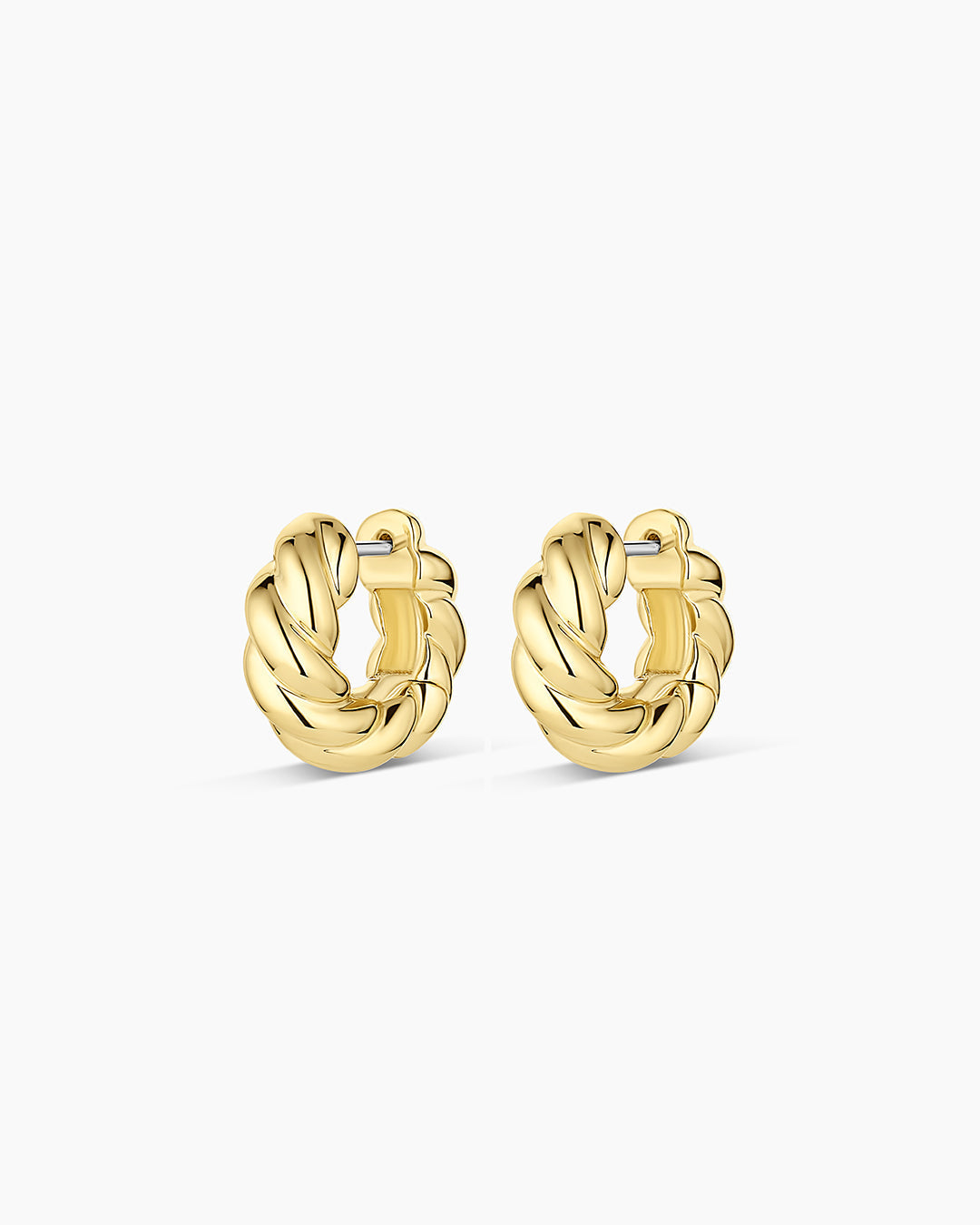 Crew Helium Huggies || option::18K Gold Plated