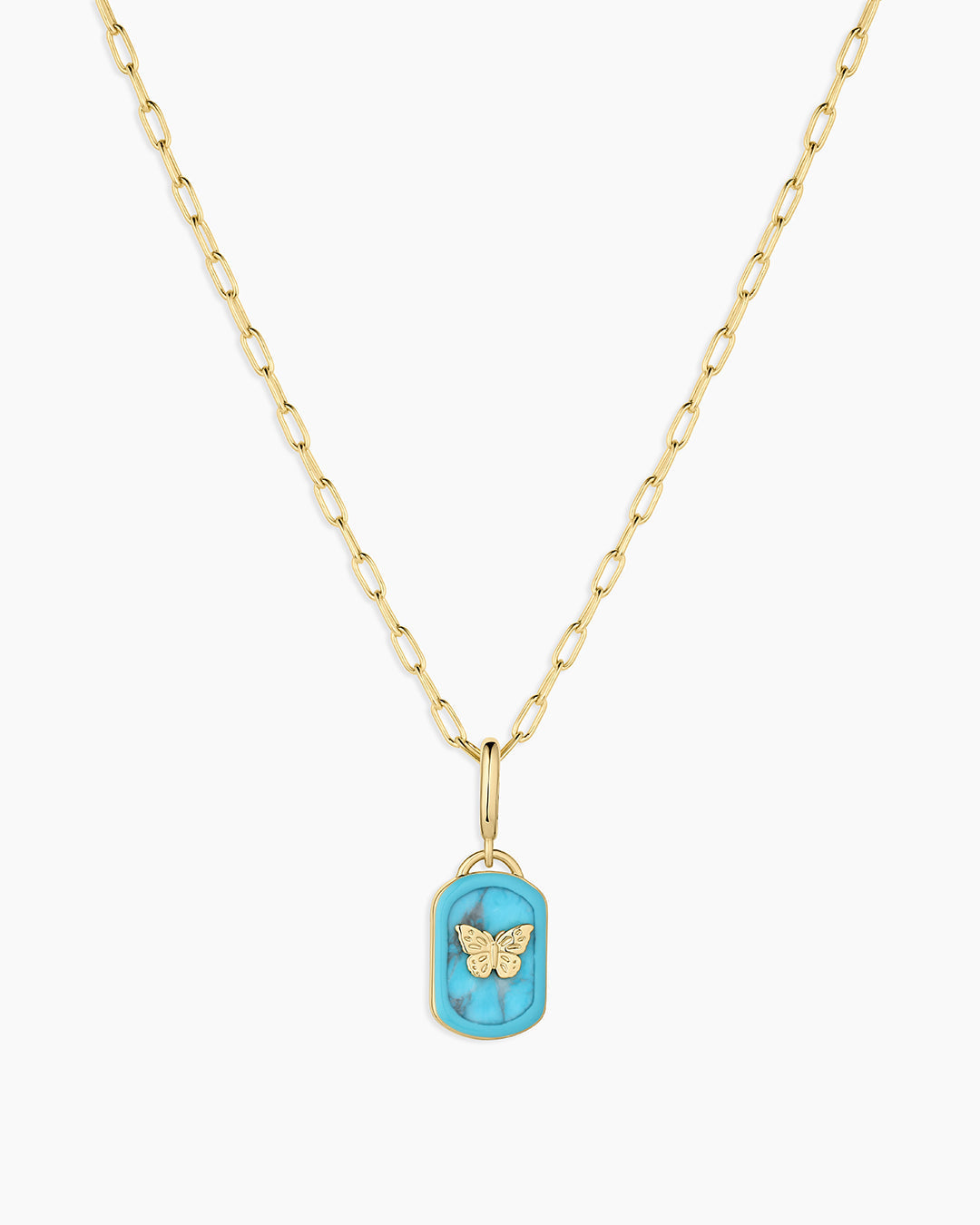 Power Gemstone Parker
 Charm Necklace Healing || option::18K Gold Plated