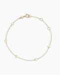 14K Gold Amour Heart Bracelet || option::14K Solid Gold