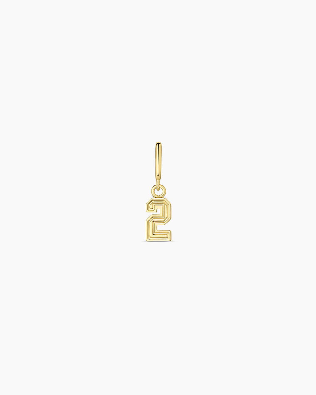 Varsity Sports Parker Charm || option::18K Gold Plated, 2