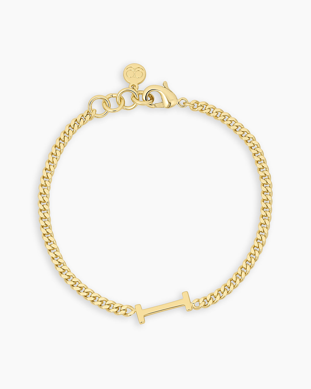 Wilder Alphabet Bracelet Alphabet Bracelet #I || option::18K Gold Plated, I