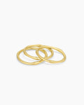 Jagger Ring Set || option::18K Gold Plated