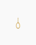 Scout Number Charm || option::18K Gold Plated, 0