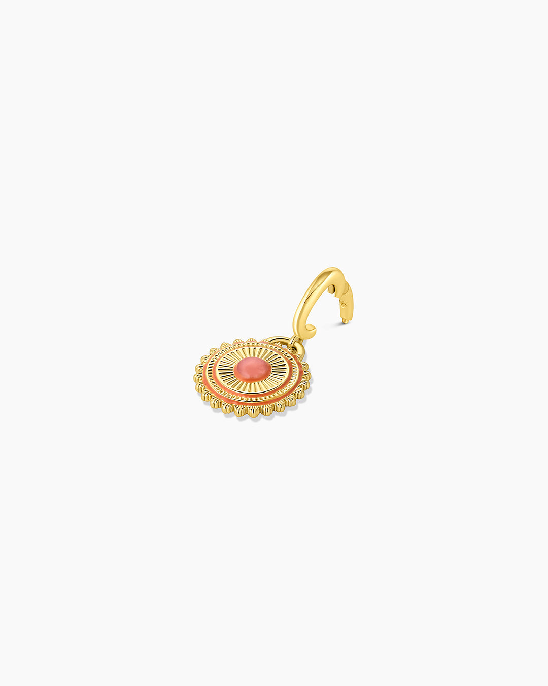 Sunstone Sun Parker Charm || option::18K Gold Plated