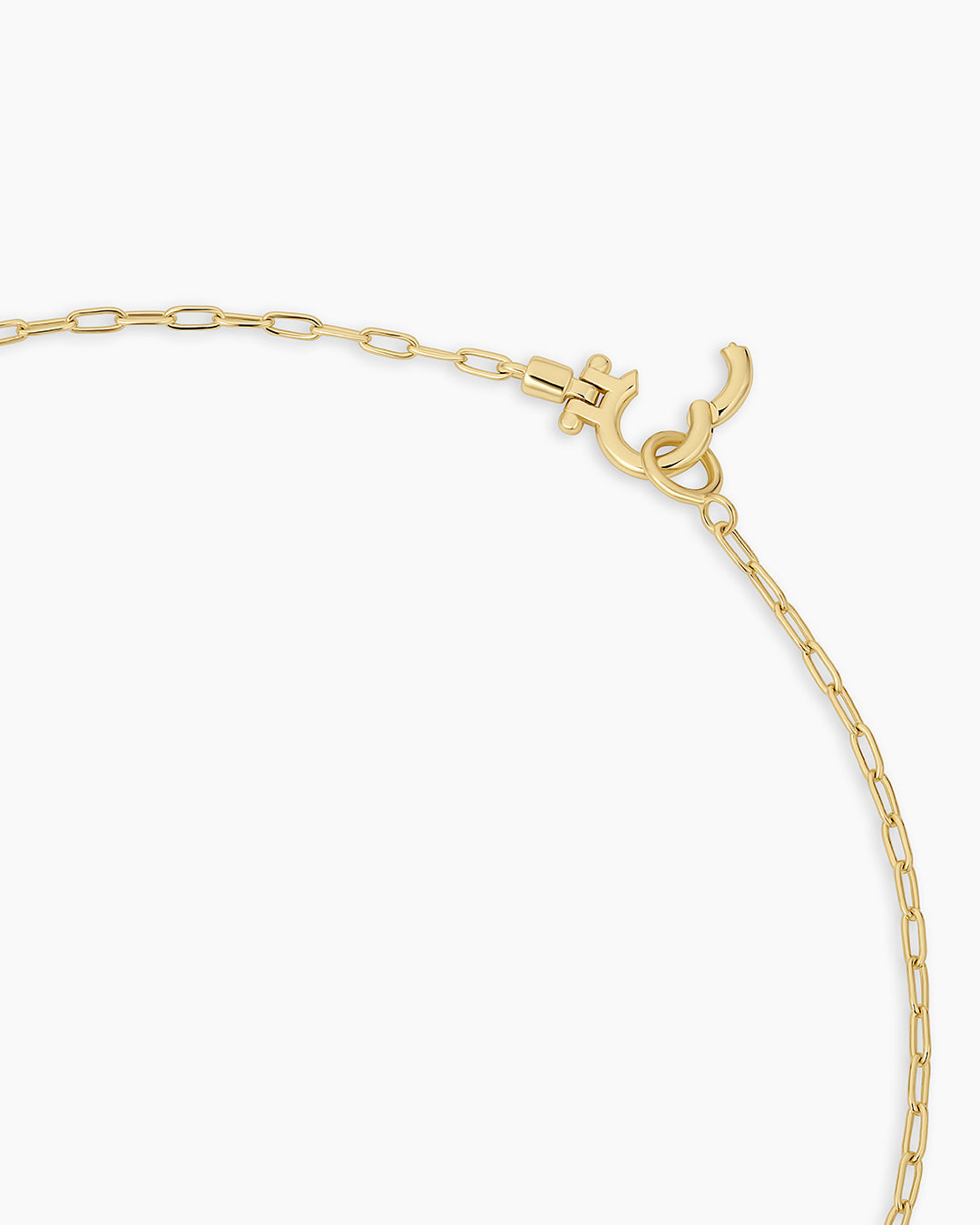 Power Gemstone Parker Charm Necklace Abundance || option::18K Gold Plated