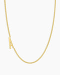 Wilder Alphabet Necklace Alphabet Necklace #A || option::18K Gold Plated, A