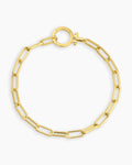 Parker Bracelet Chain link bracelet || option::18K Gold Plated