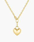 Asher Heart Necklace || option::18K Gold Plated