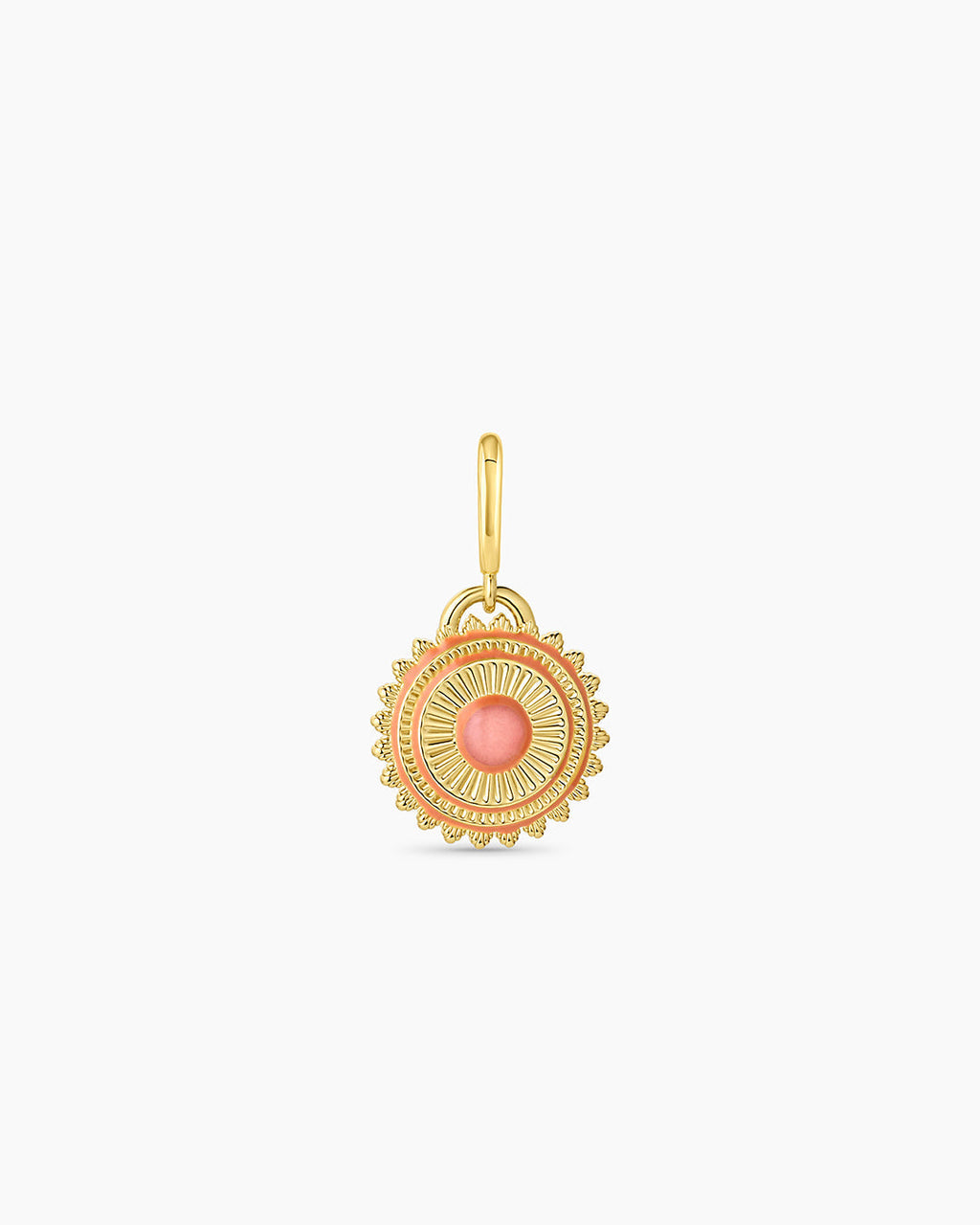 Sunstone Sun Parker Charm || option::18K Gold Plated