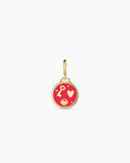 Love U Parker Charm || option::18K Gold Plated