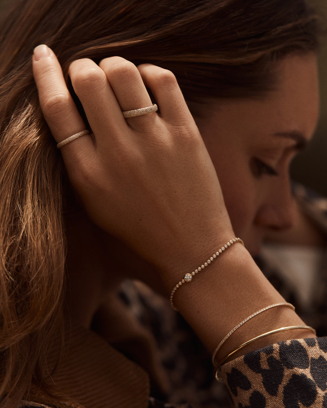 14K Gold Everyday Cuff || option::14K Solid Gold, 6.5 in.