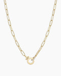 Diamond ParkerNecklace  || option::14K Solid Gold