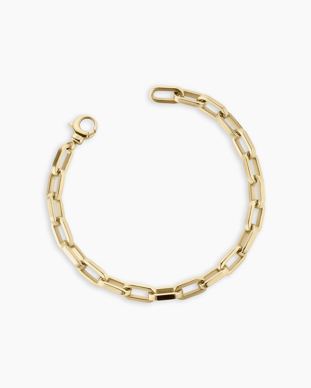 14K Gold Parker Luxe Bracelet || option::14K Solid Gold, 7 7/16 in.