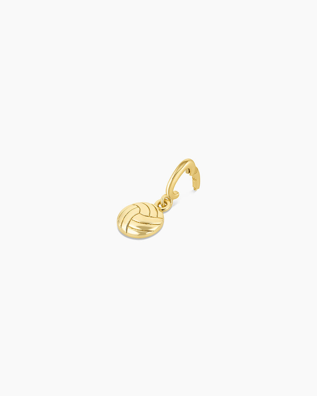 Varsity Parker Charm || option::18K Gold Plated, Volleyball