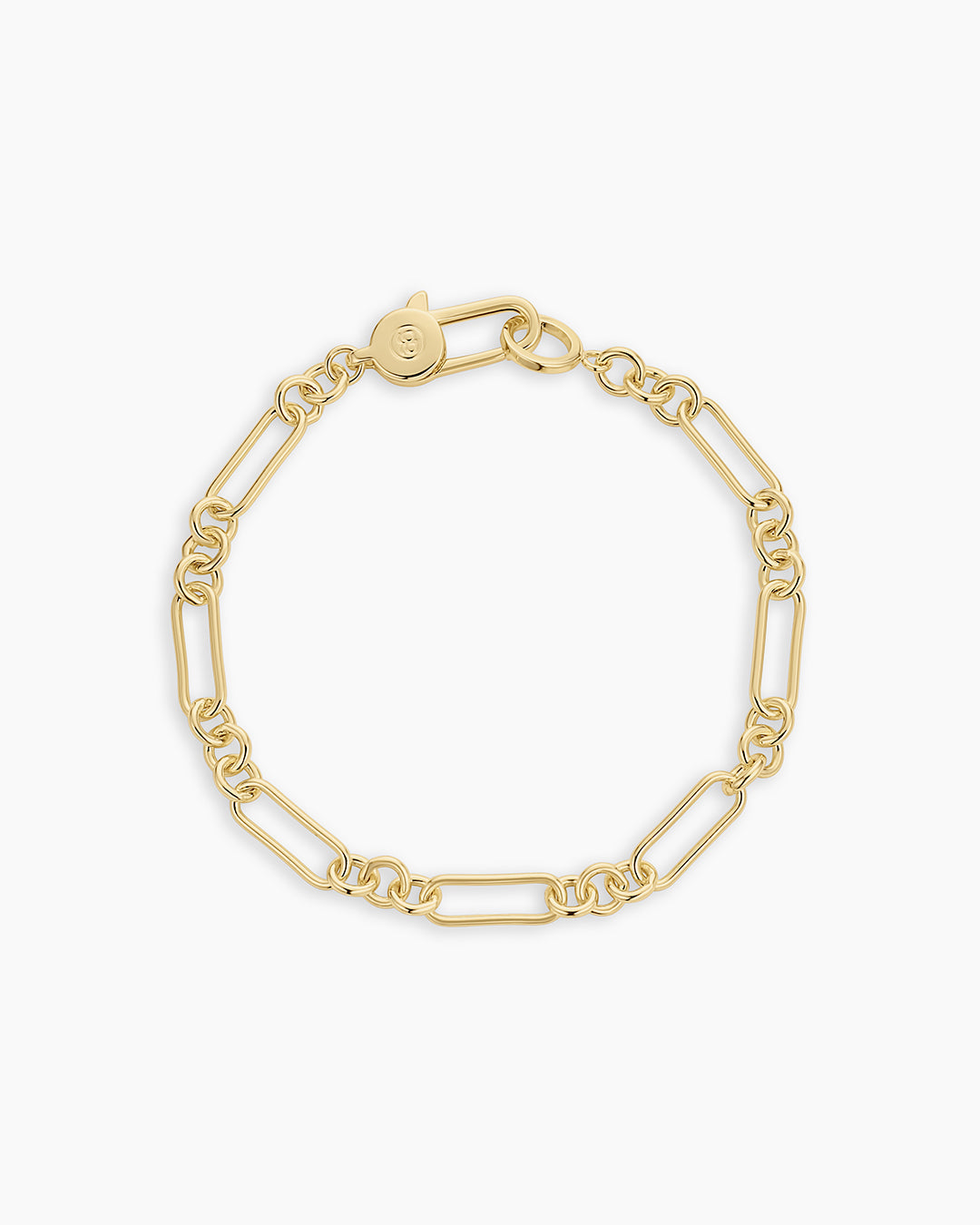 Reed Link Bracelet || option::18K Gold Plated