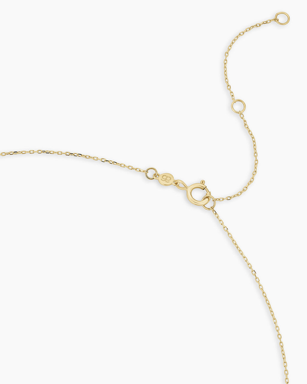 Heart Mini Necklace || option::14K Solid Gold