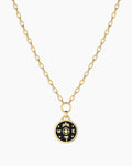 Lose Yourself Coin Necklace || option::18K Gold Plated