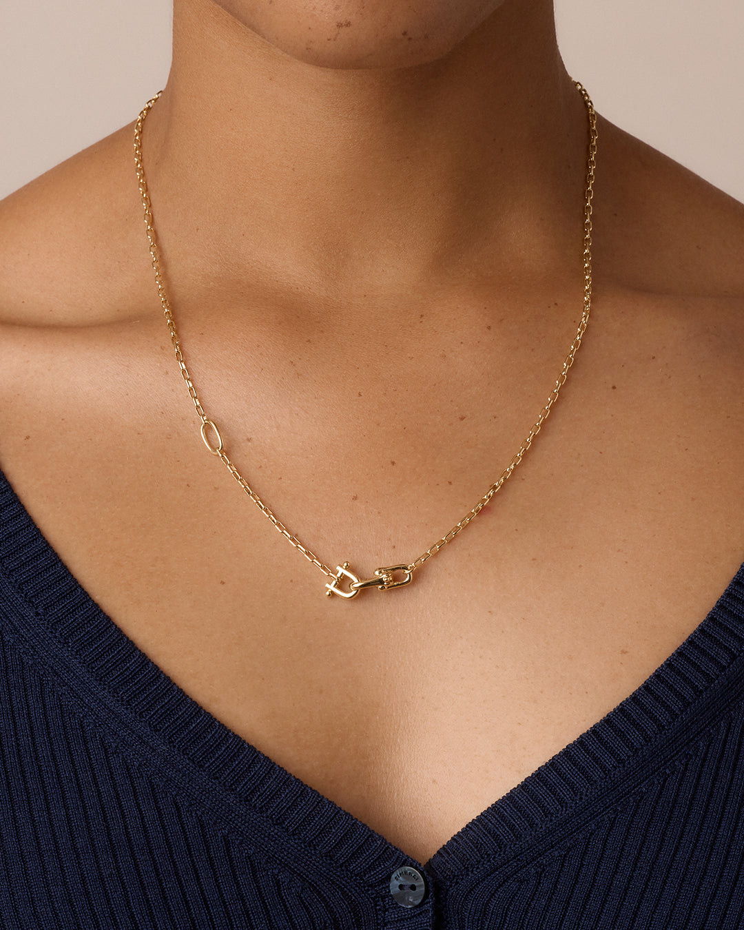 Atlas Delicate Lariat || option::18K Gold Plated