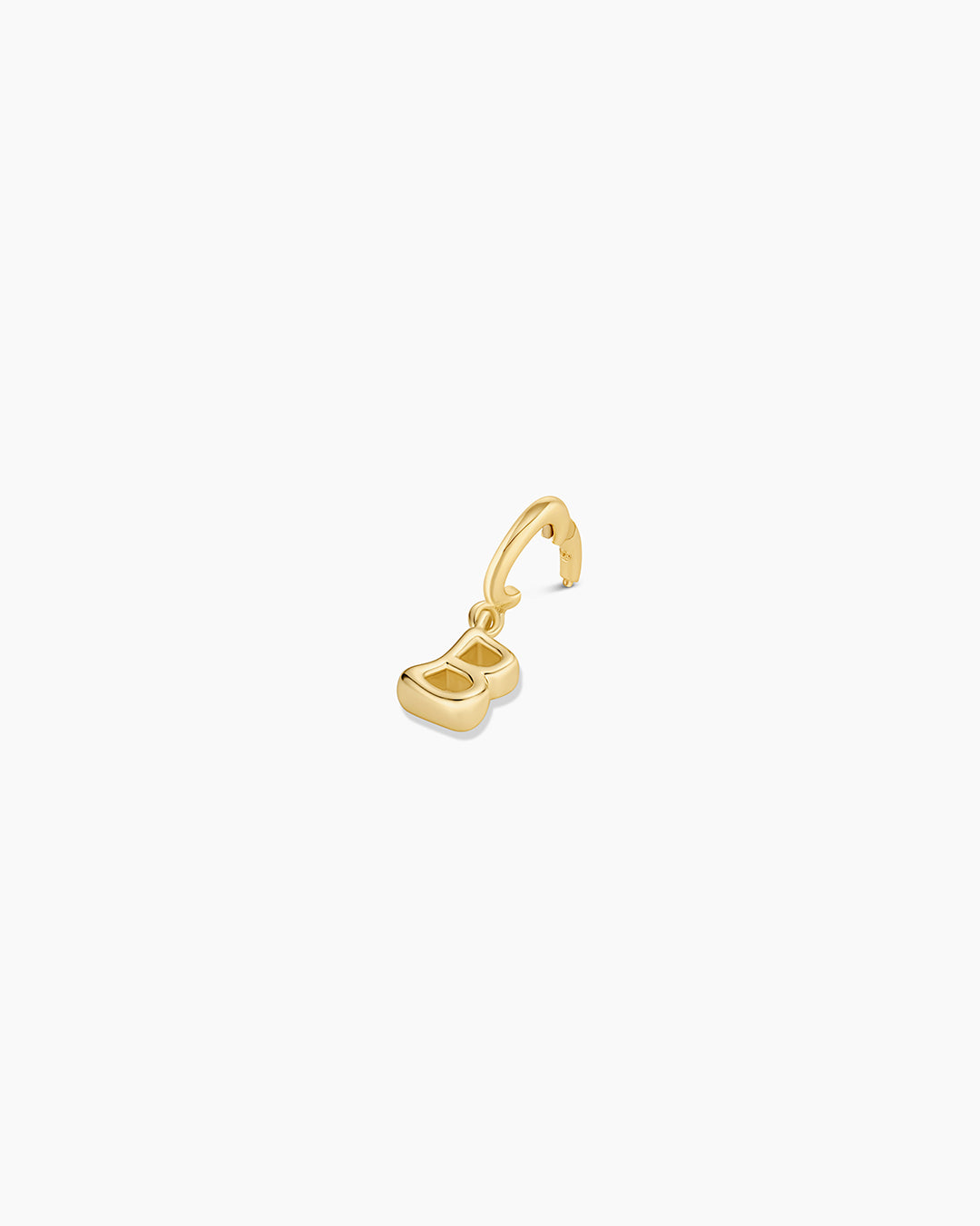 Ryder Alphabet Charm || option::18K Gold Plated, B
