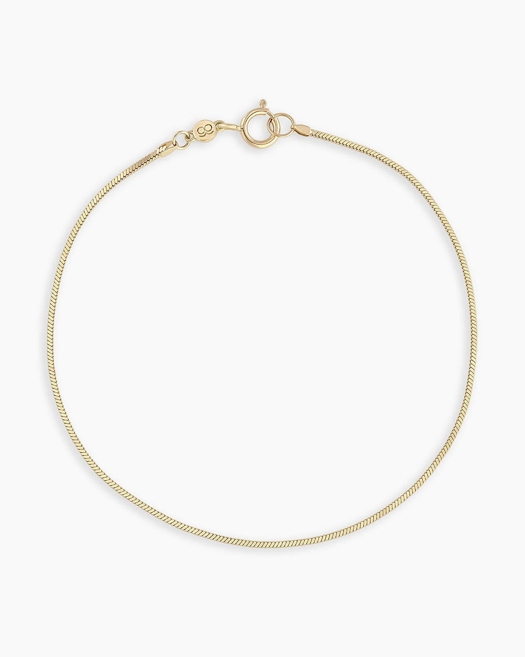 Micro Mini Venice Bracelet || option::14K Solid Gold, 6.5 in.