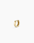 Rose Huggie || option::14K Solid Gold