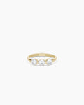 Lab Grown Diamond Trio Ring || option::14K Solid Gold