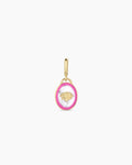 Power Gemstone Calming Parker Charm || option::18K Gold Plated