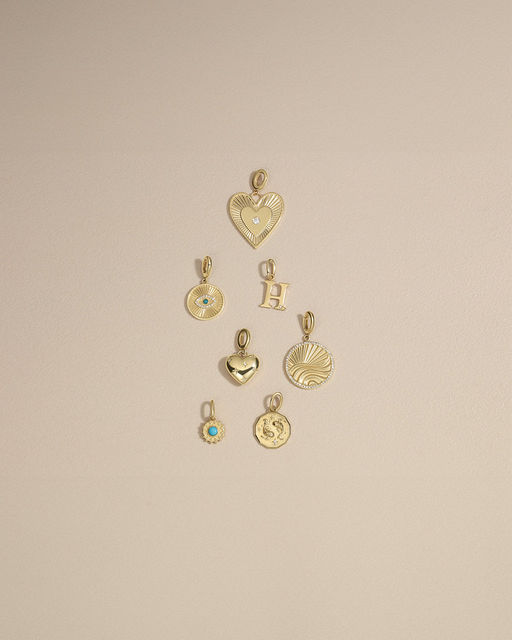 All 14K gold charms || option::14K Solid Gold