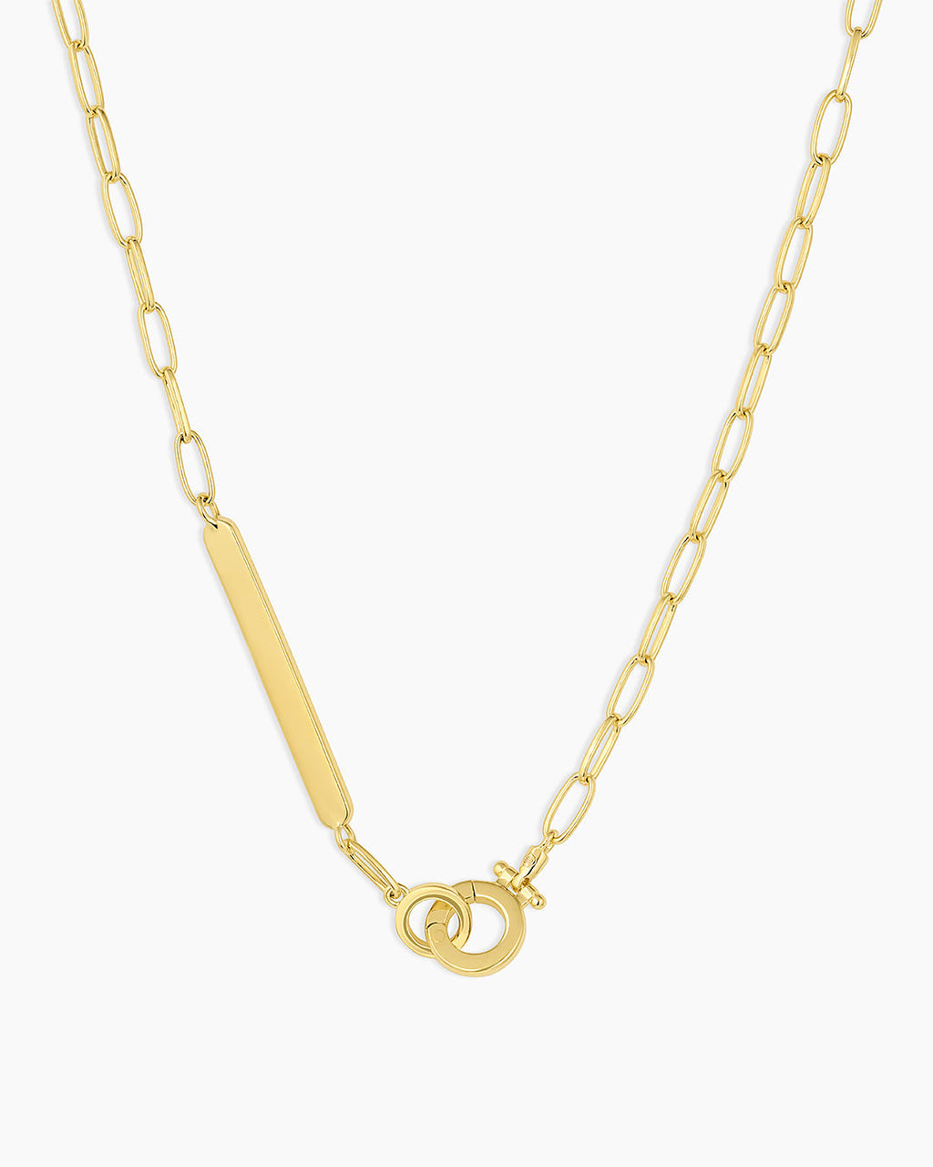 Gold engravable bracelet || option::18K Gold Plated