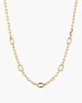 Parker Link Necklace || option::18K Gold Plated