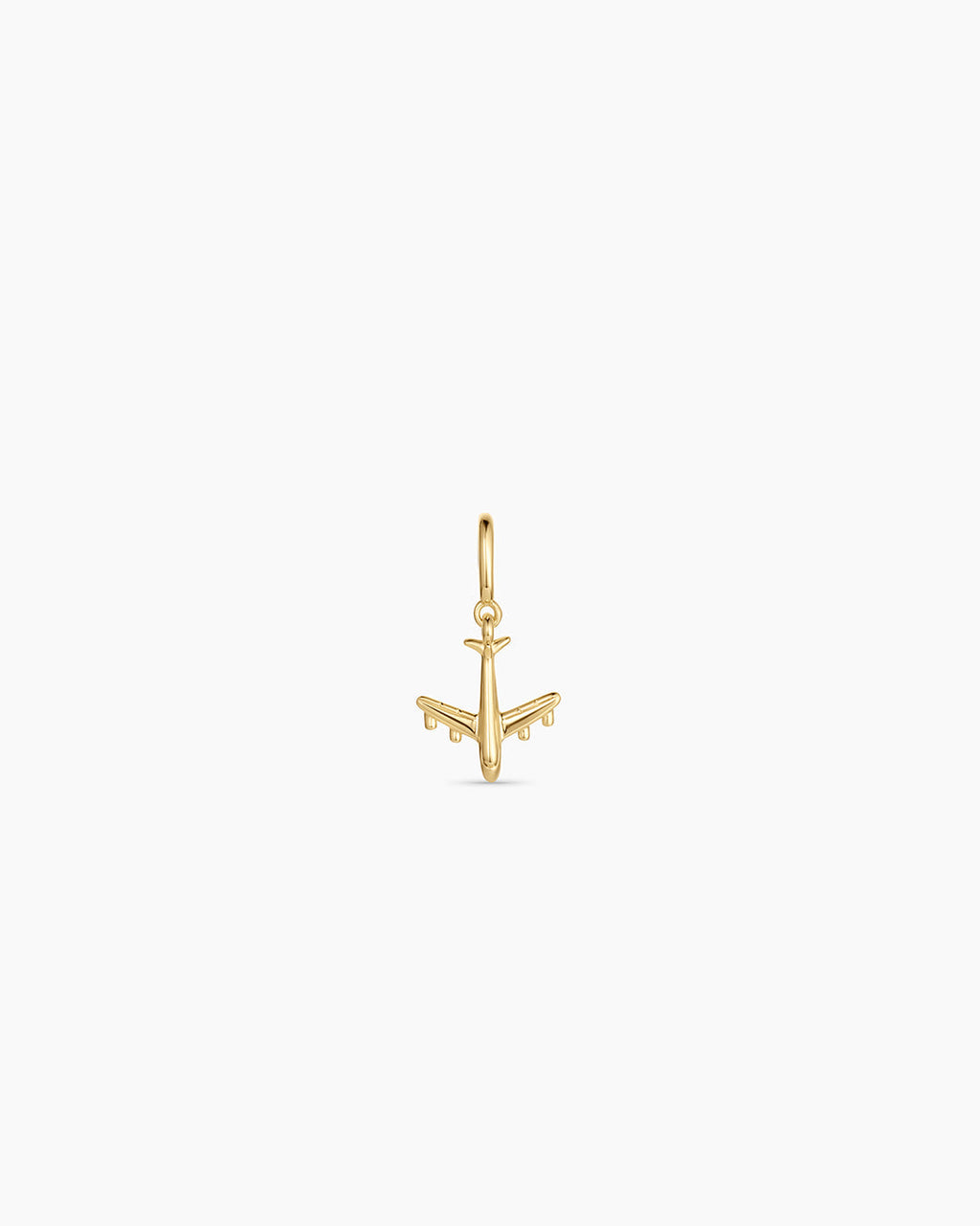 Airplane Parker Charm || option::18K Gold Plated