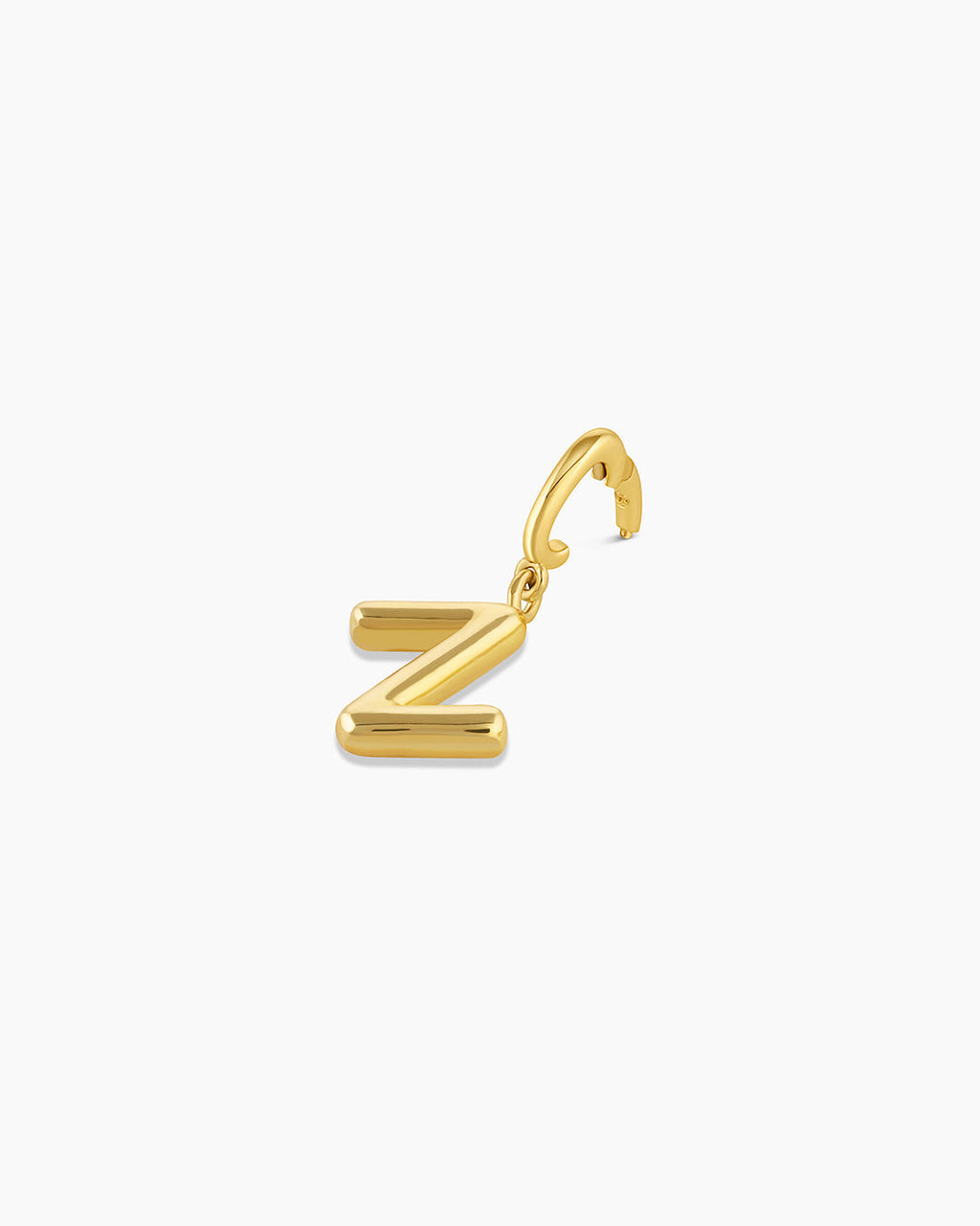 Alphabet Helium Parker Charm #Z || option::18K Gold Plated, Z