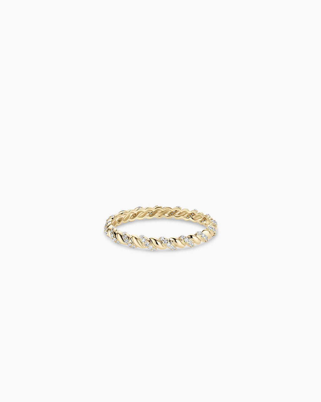 Diamond Crew Ring || option::14K Solid Gold