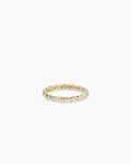 Diamond Crew Ring || option::14K Solid Gold