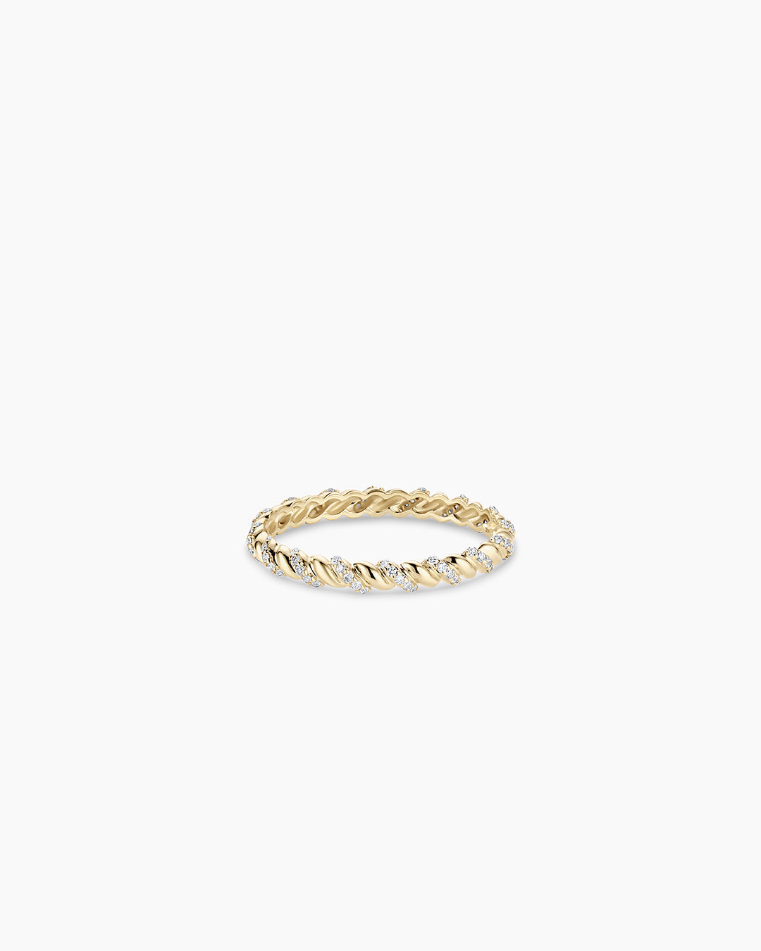 Diamond Crew Ring || option::14K Solid Gold