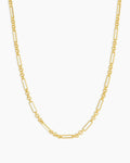 Reed mini necklace delicate || option::18K Gold Plated
