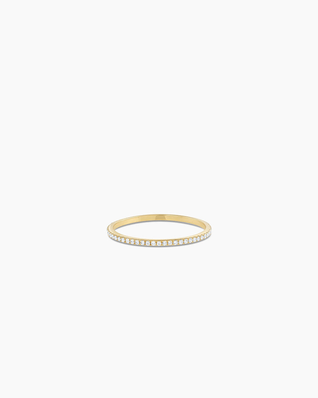 Diamond Bar Eternity Ring || option::14K Solid Gold