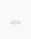 Diamond Bar Eternity Ring || option::14K Solid Gold