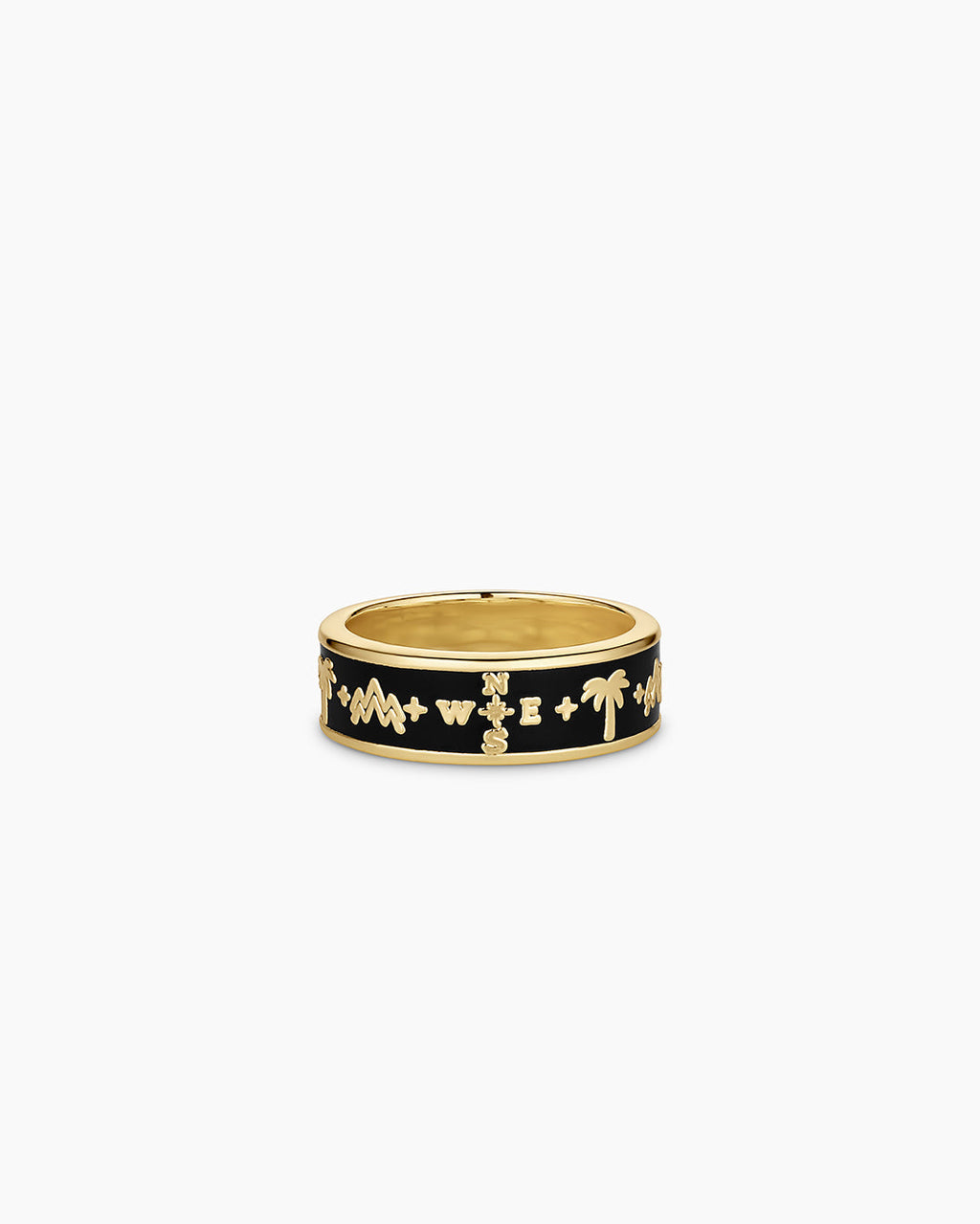 Lose Yourself Ring || option::18K Gold Plated