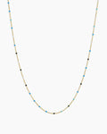 Capri Short Necklace || option::18K Gold Plated, Laguna