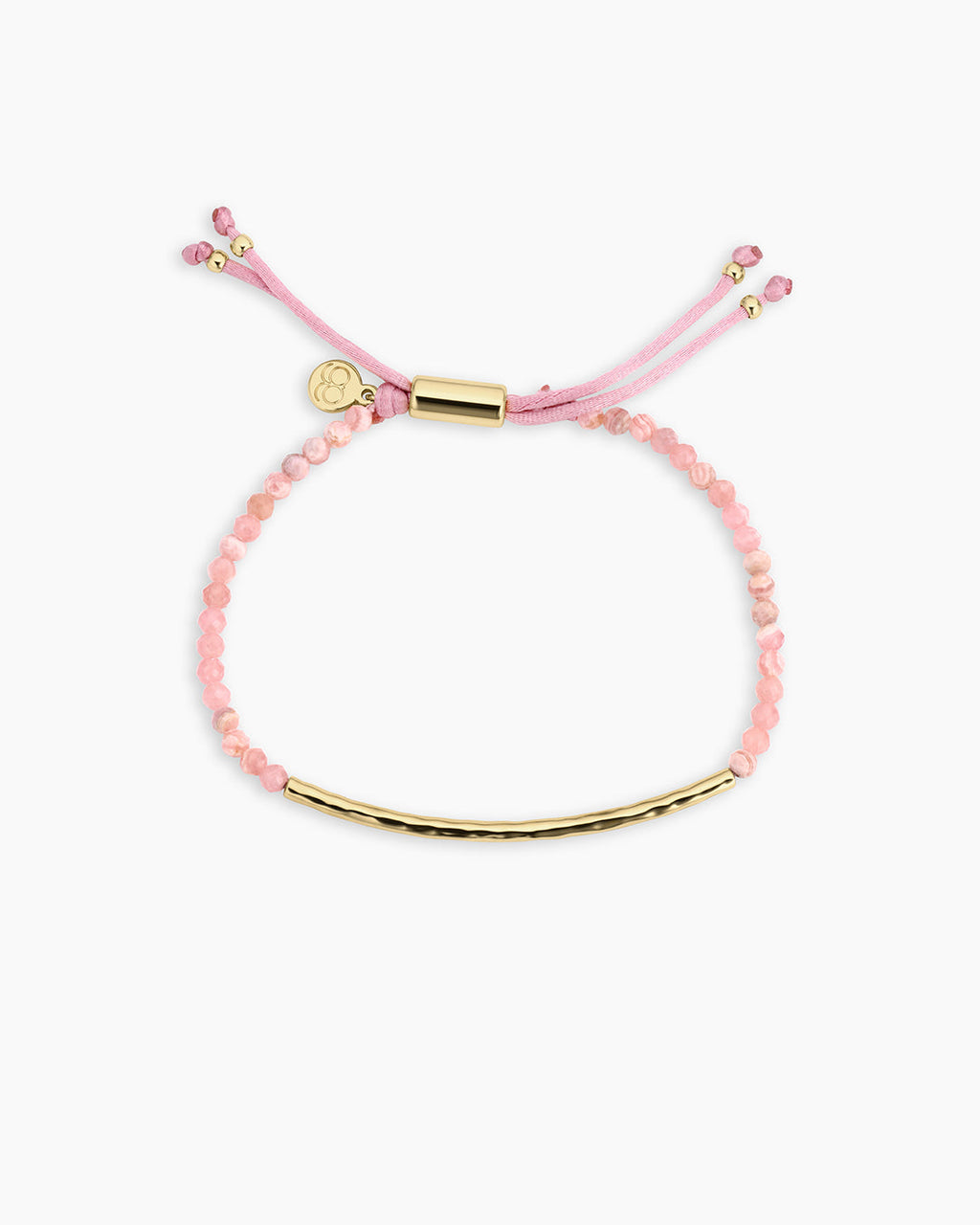 Power Gemstone Bracelet for Compassion || option::18K Gold Plated, Rhodochrosite - Compassion